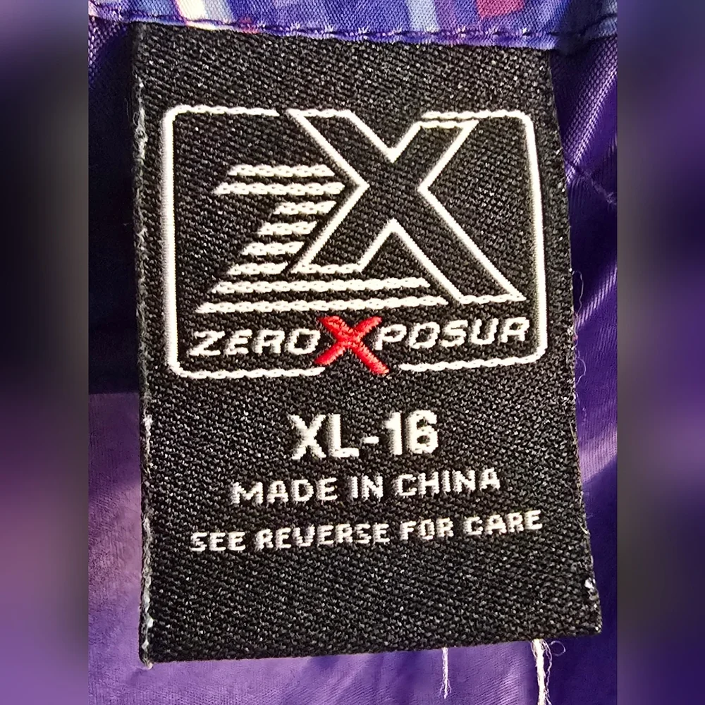 ZeroXposur Girls Size 16 XL Heavyweight Faux Fur Hooded 2 in 1 Jacket / Coat EUC - Picture 15 of 16